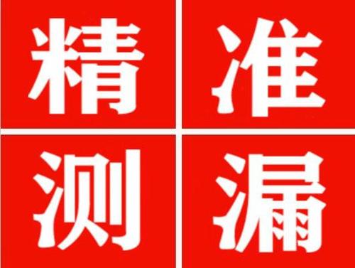 洛川尚嘉漏水精准查找